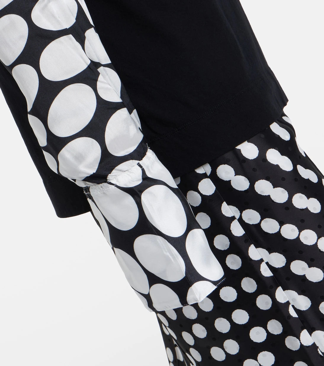 Dries Van Noten - Polka-dot cotton-blend top