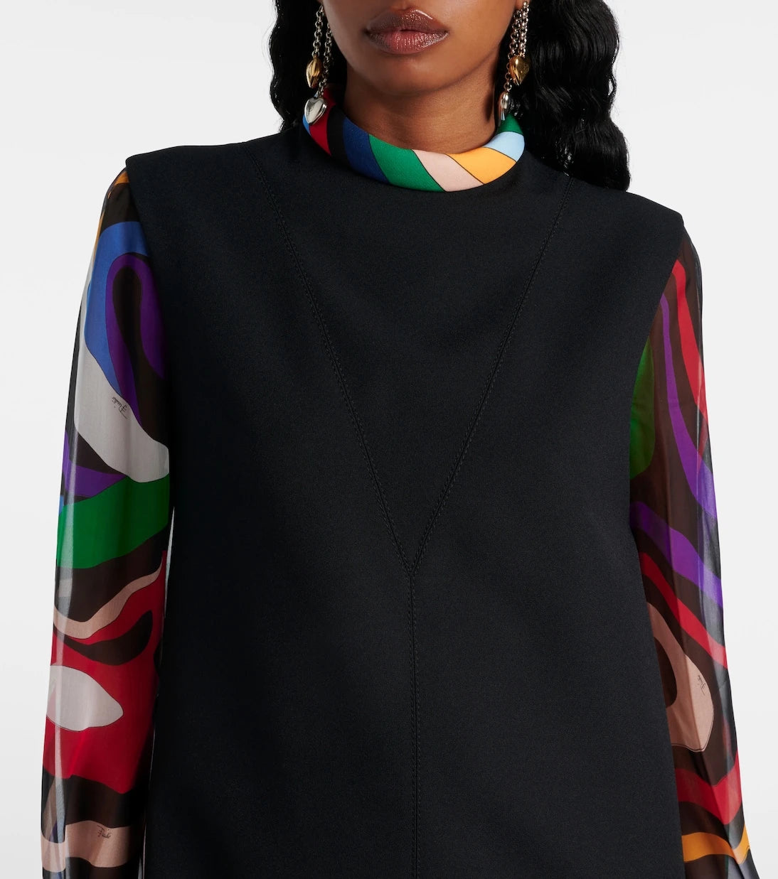 Pucci - Marmo cady shift dress