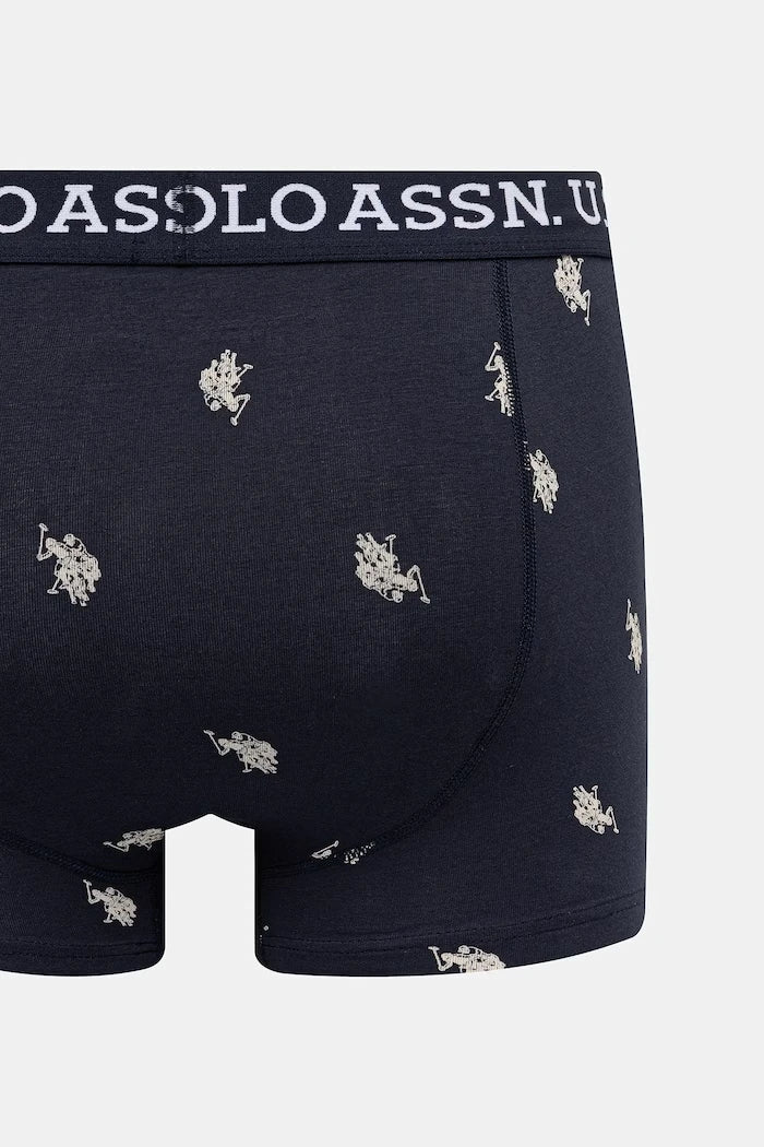 U.S. Polo Assn. pamuklu erkek slip boxer 3'lü