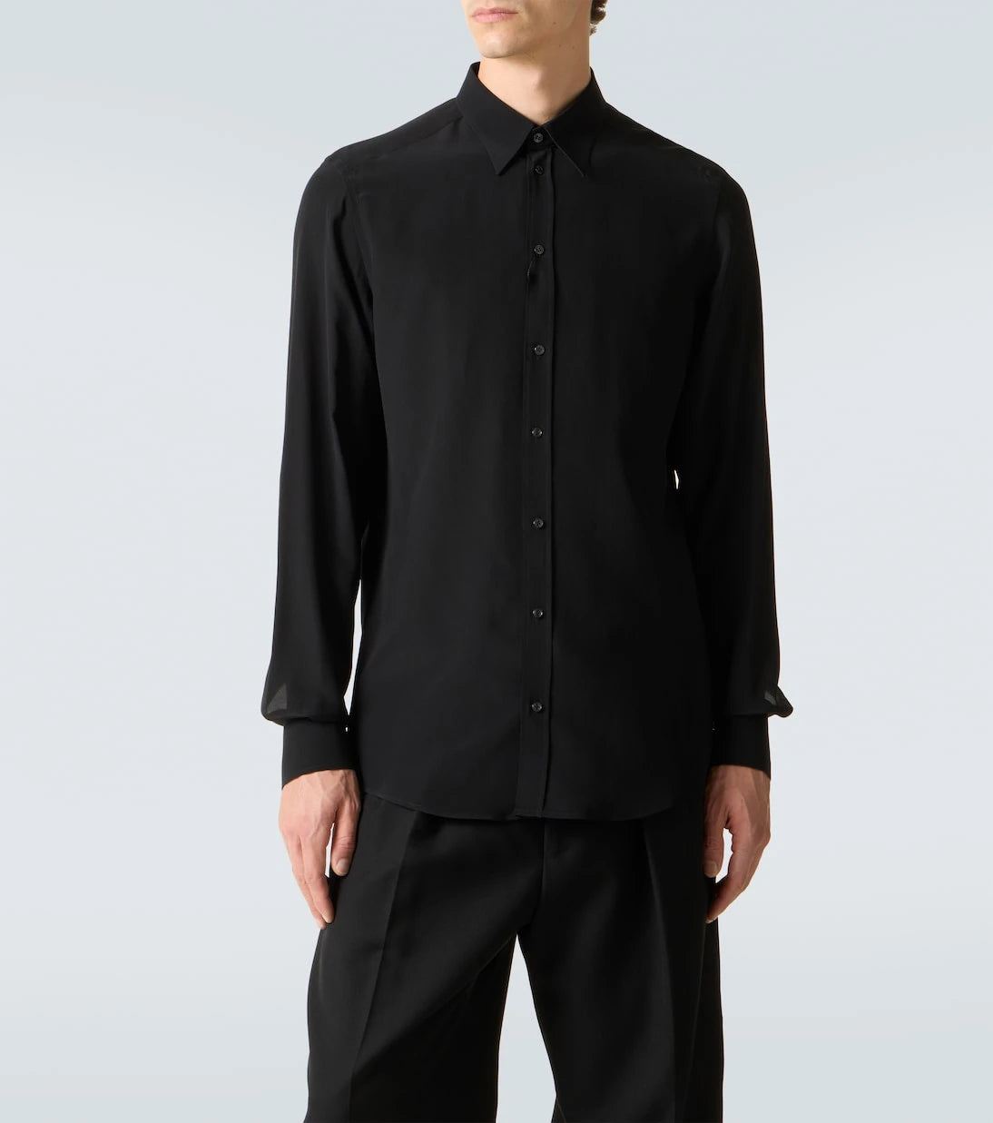 Dolce&Gabbana - Silk crêpe de chine shirt