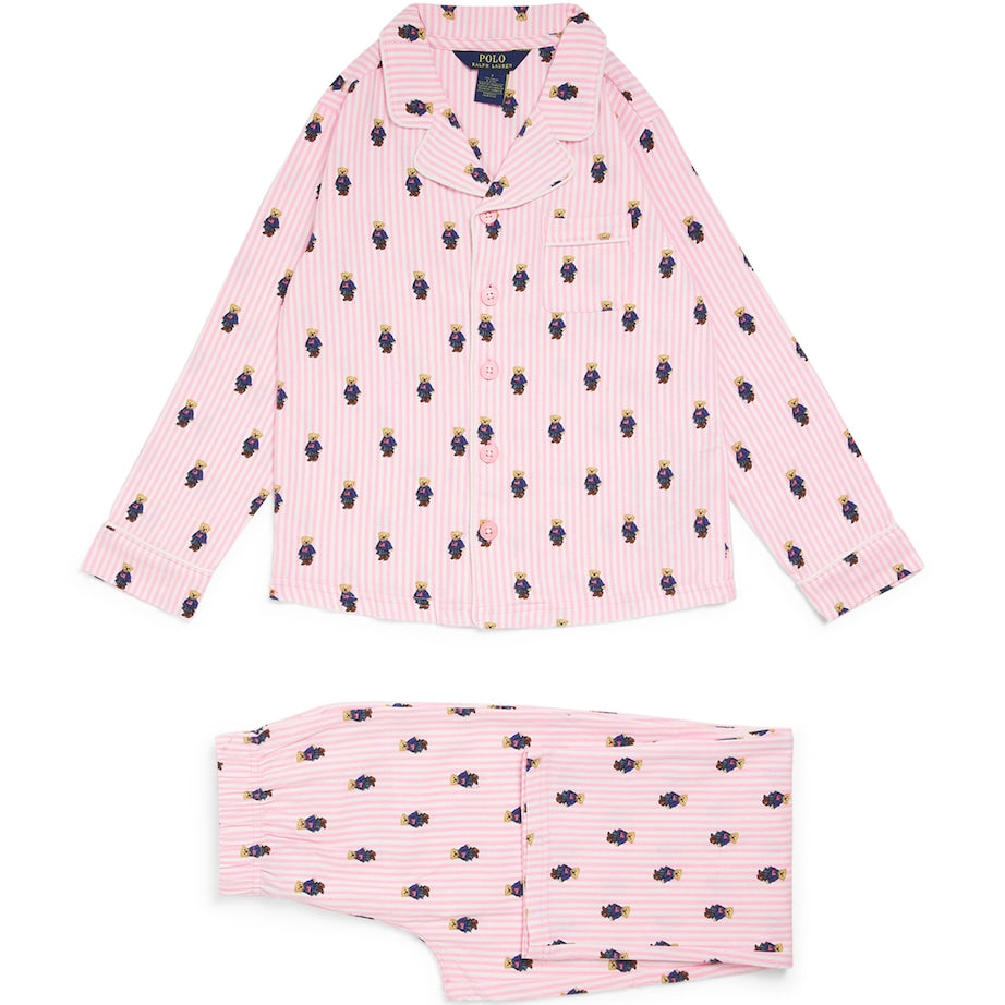 Ralph Lauren Kids Cotton Polo Bear Pyjama Set (4-6 Years)
