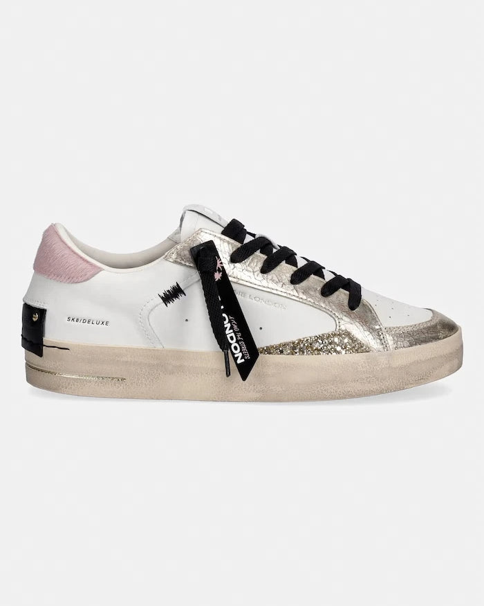 Crime London SK8 DELUXE kadın deri sneaker