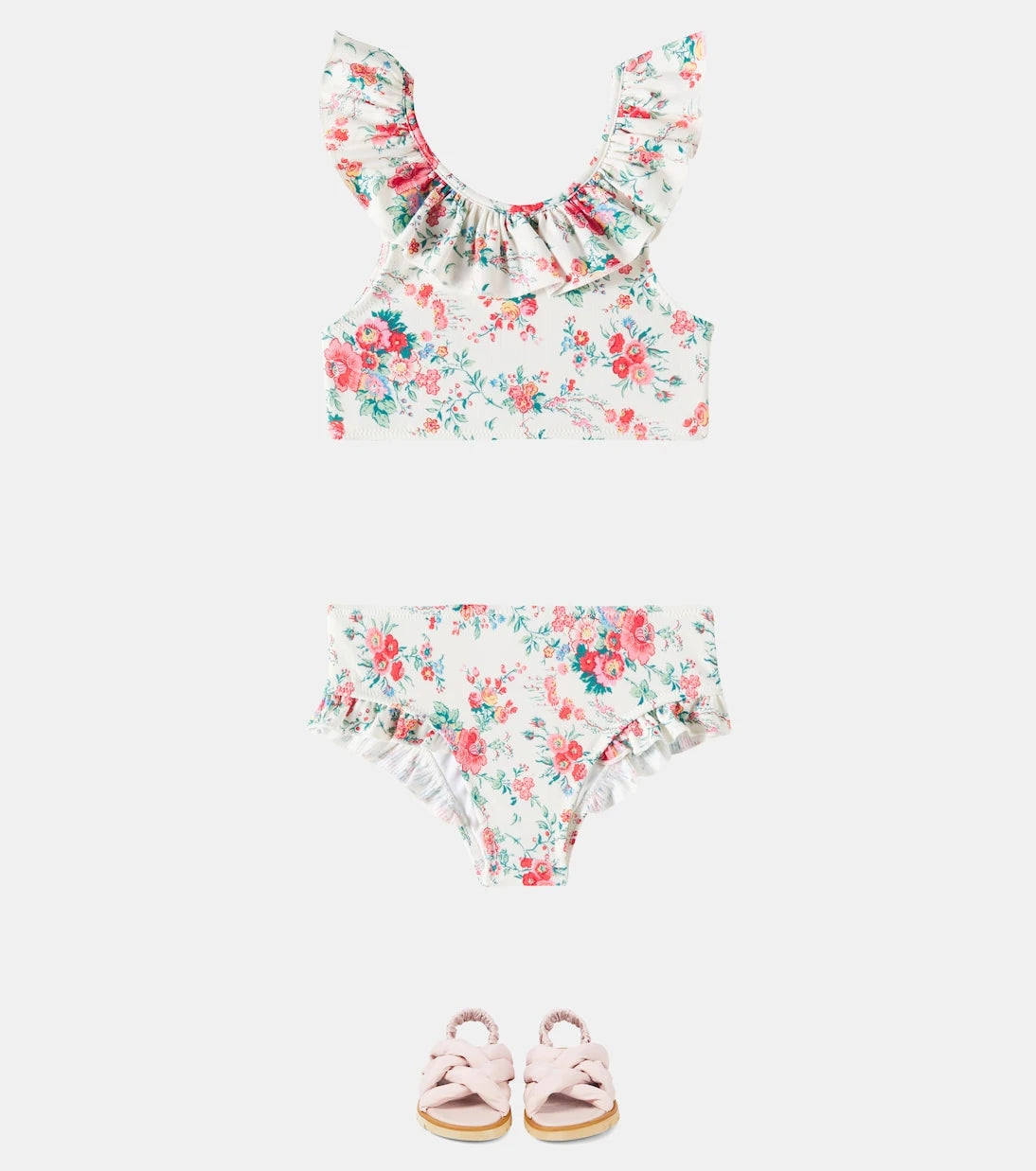 Louise Misha - Primavera floral ruffled bikini