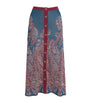 Etro Multi Knitted Jacquard Maxi Skirt