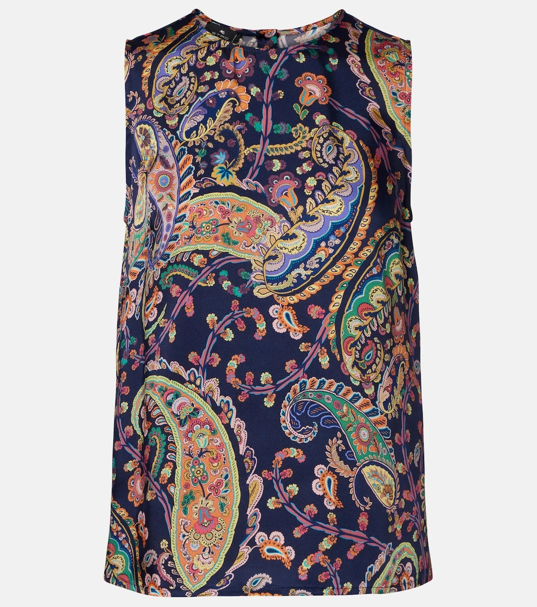 Etro - Semi-sheer jacquard blouse