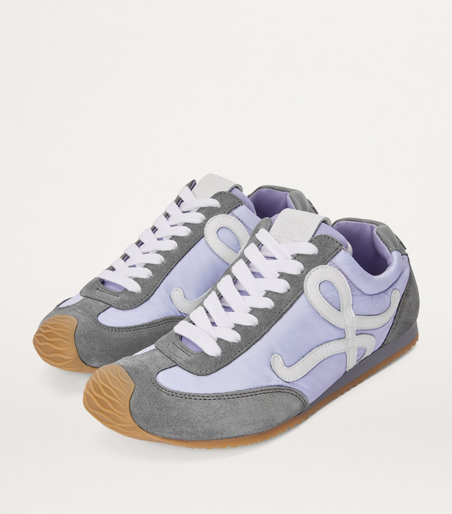 LOEWE Purple Leather Ballet Runner 2.0 Sneakers