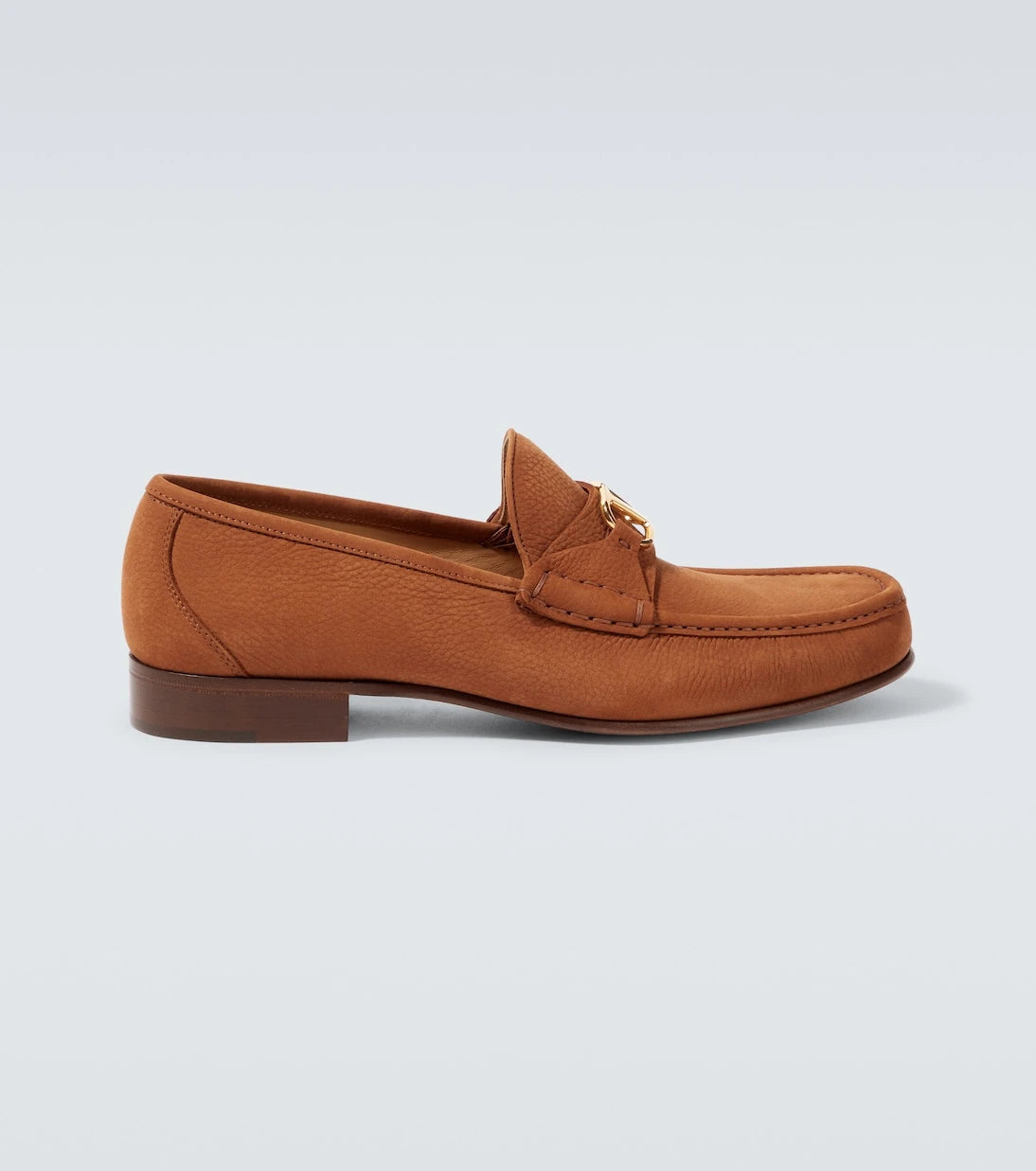 Valentino Garavani - VLogo leather loafers