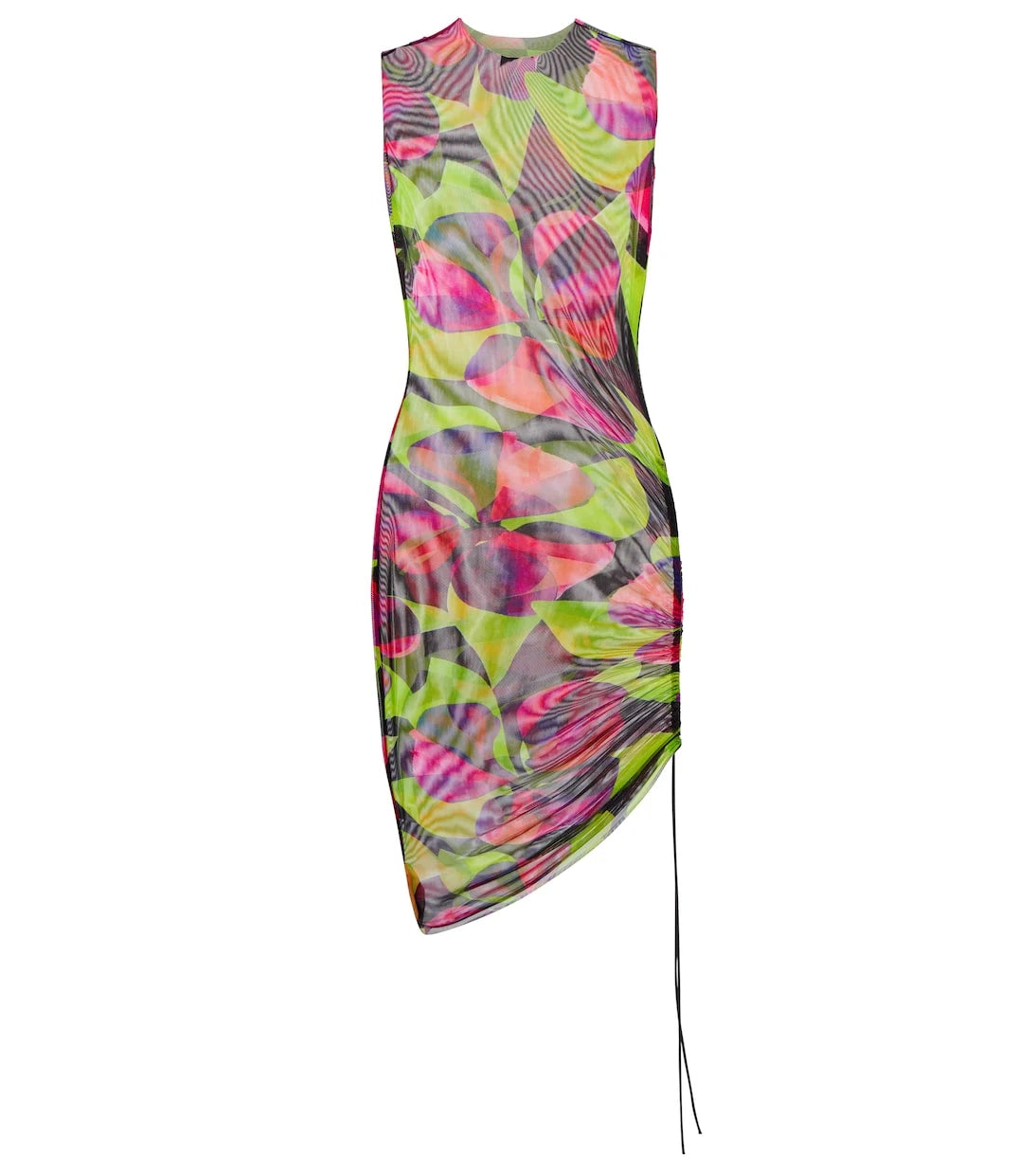 Louisa Ballou - Printed ruched minidress