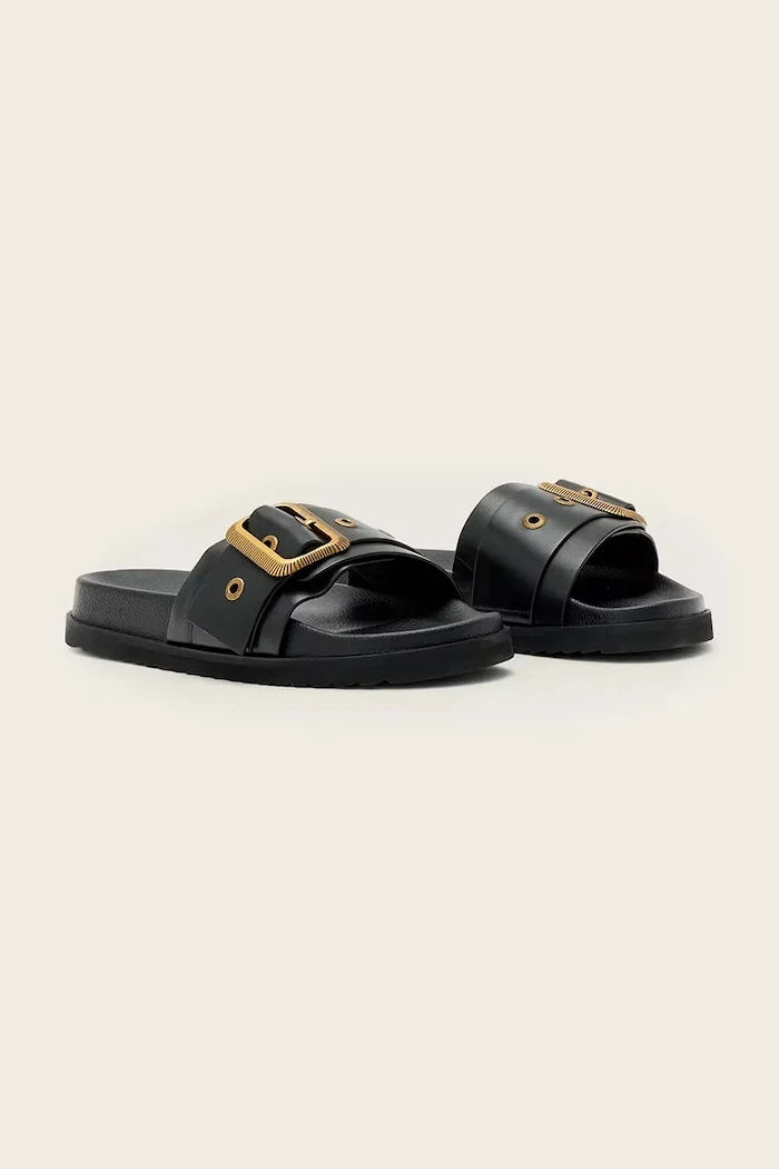Кожени чехли AllSaints Ellie Western Sandals