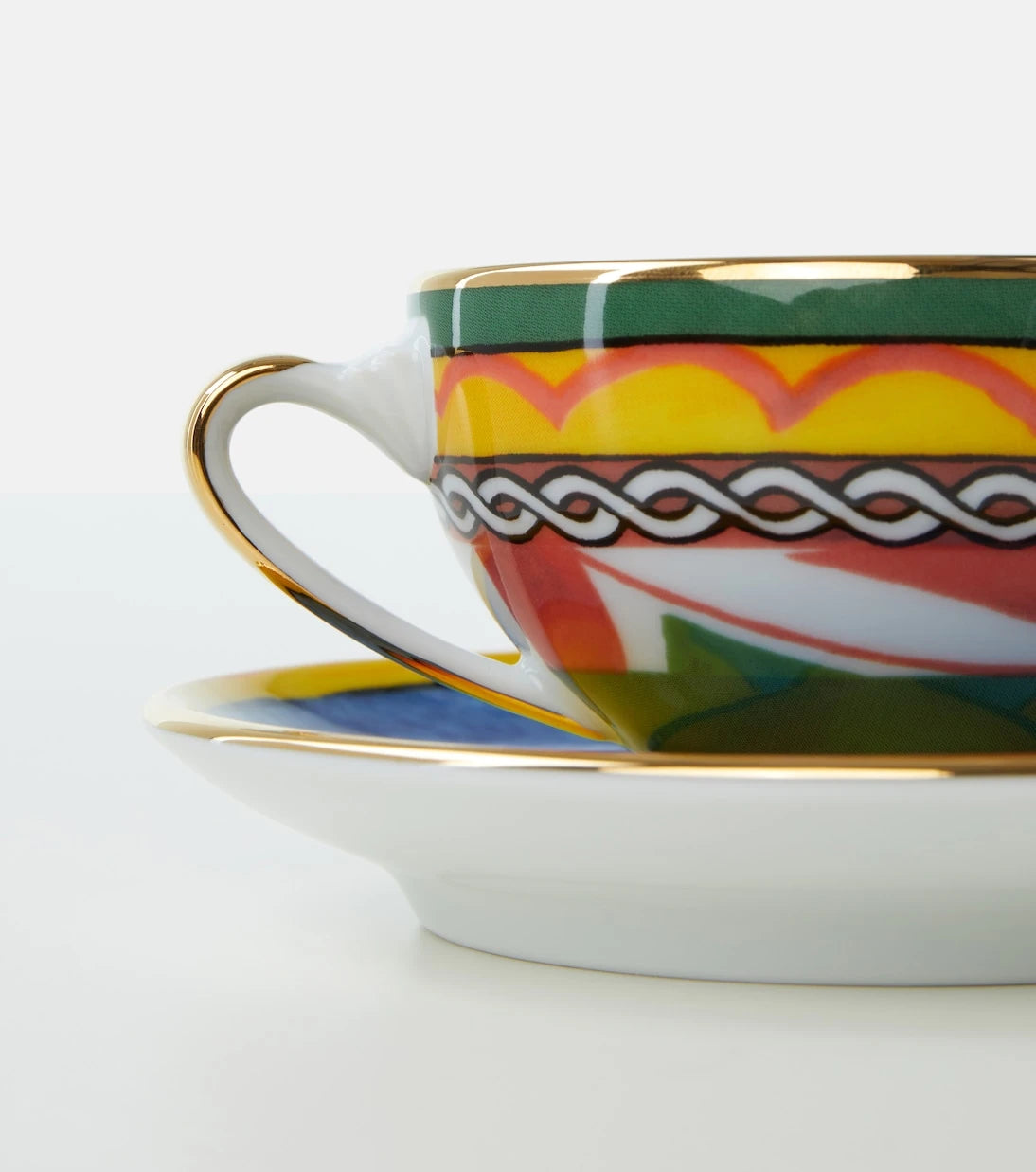 Dolce&Gabbana Casa - Porcelain espresso cup and saucer set