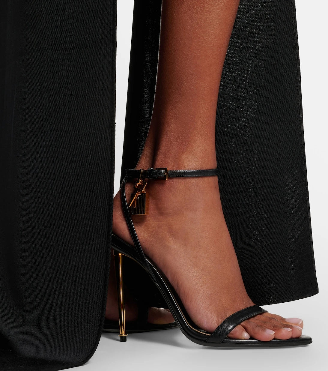 Tom Ford - Padlock leather sandals