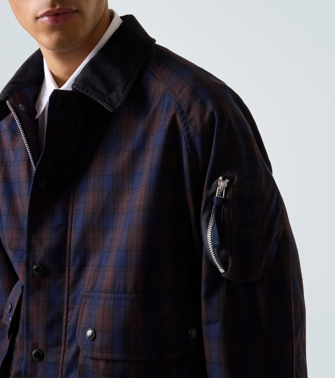 Comme des Garçons Homme - بلوزون قطني كاروهات