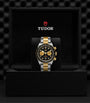 TUDOR Black Bay Chrono Stainless Steel and Yellow Gold Watch 41mm