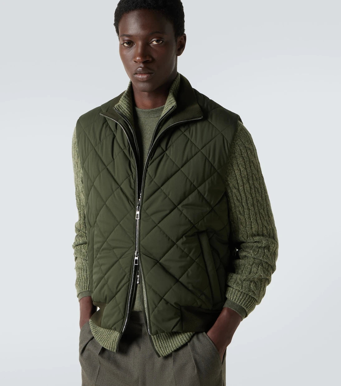 Loro Piana - Windwish Storm quilted vest