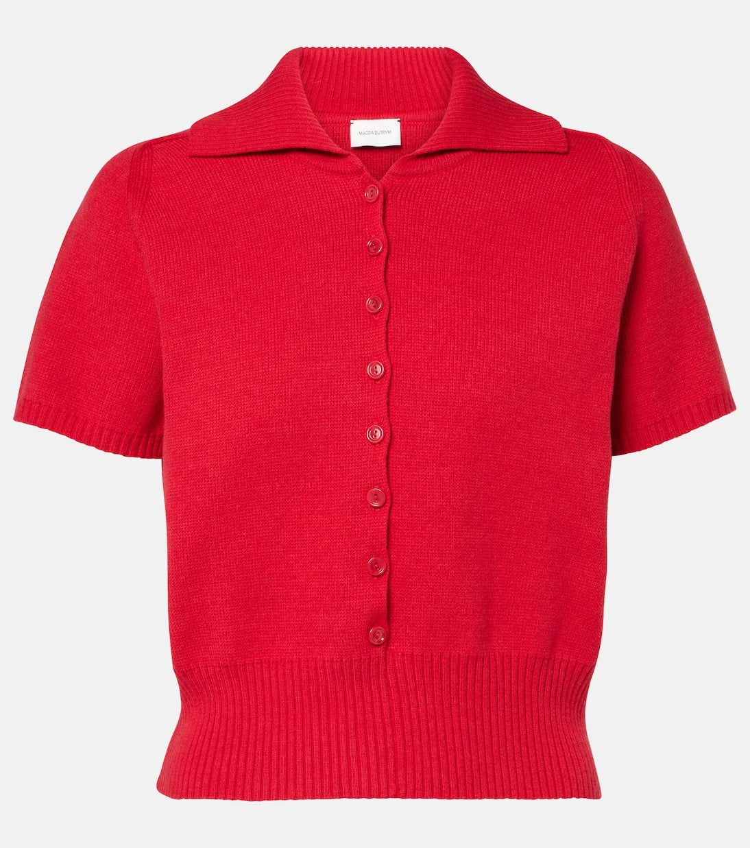 Magda Butrym - Cropped cotton-blend sweater