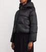 Max Mara Black Reversible Quilted Jacket