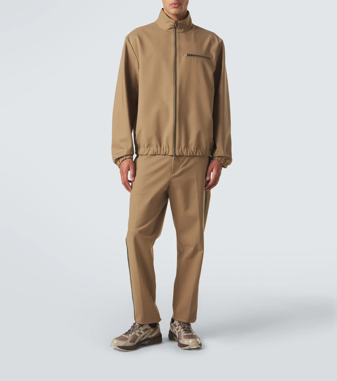 Moncler - Cotton-blend straight pants