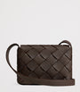 Bottega Veneta Leather Intrecciato Diago Cross-Body Bag