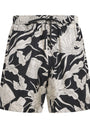 AMIRI Silk Floral Print Shorts