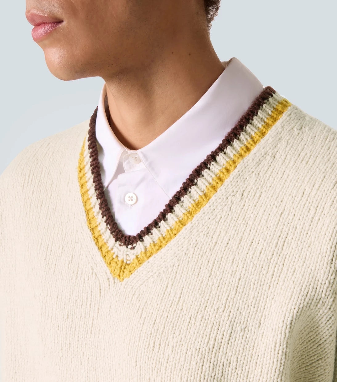 Visvim - سترة صوف وكشمير كوليج