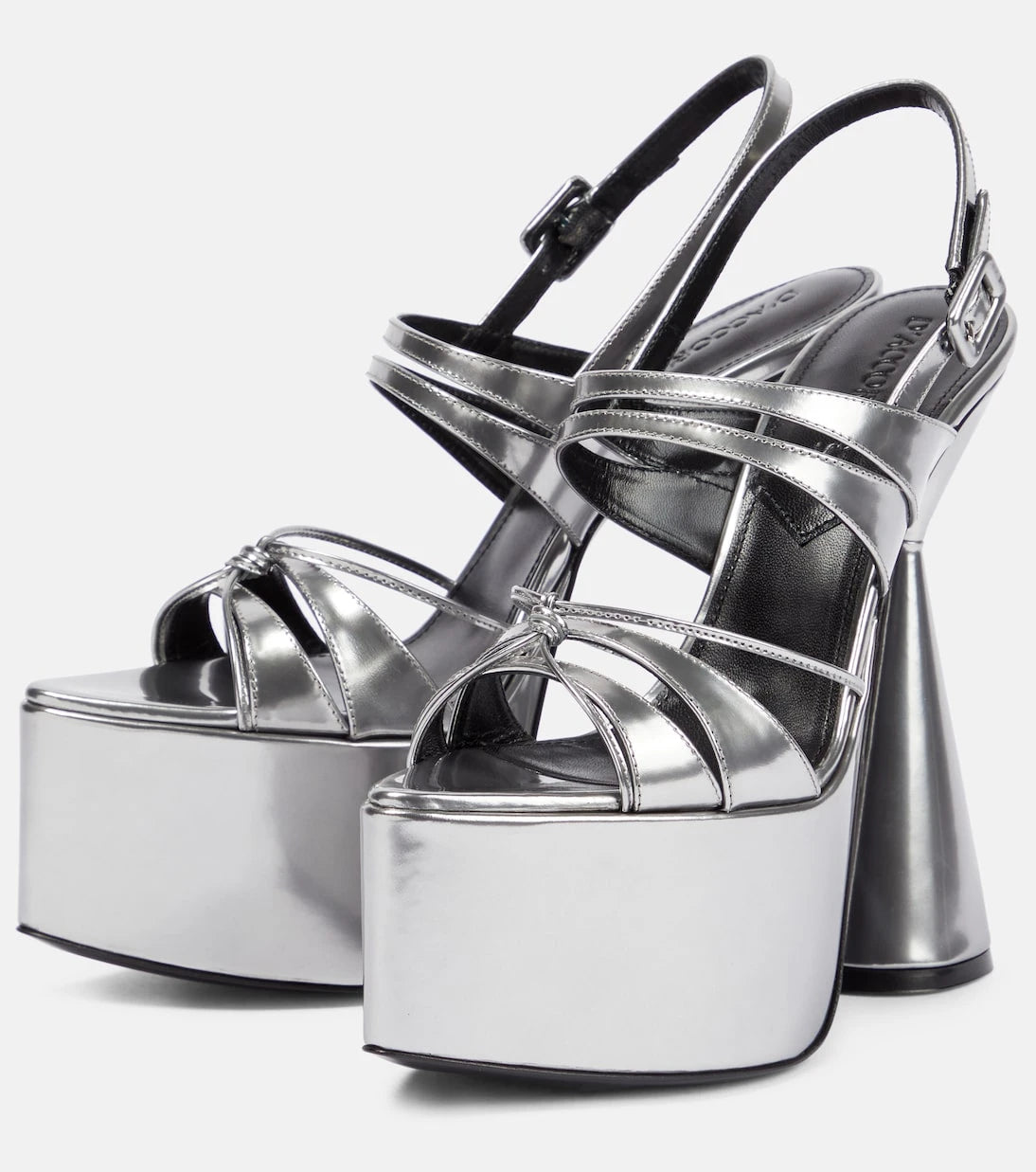 D'Accori - Belle platform leather sandals