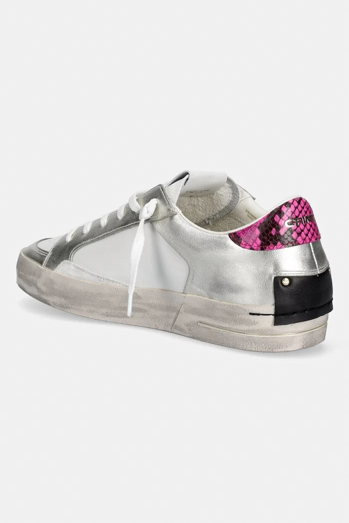 Кожени маратонки Crime London SK8 DELUXE