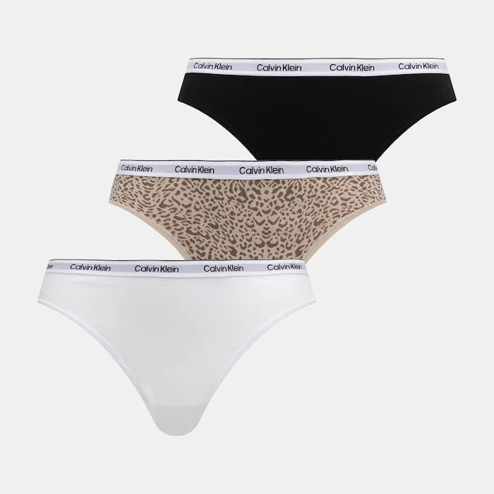 Calvin Klein Underwear Kadın Brezilya Tipi Bikini 3'lü