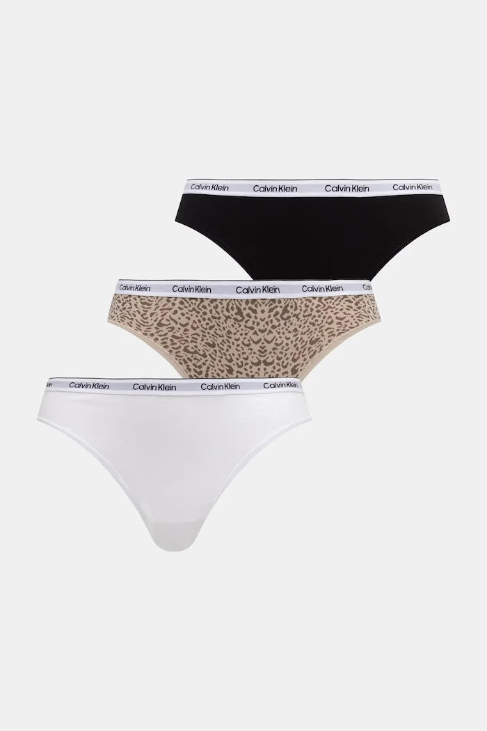 Calvin Klein Underwear Kadın Brezilya Tipi Bikini 3'lü