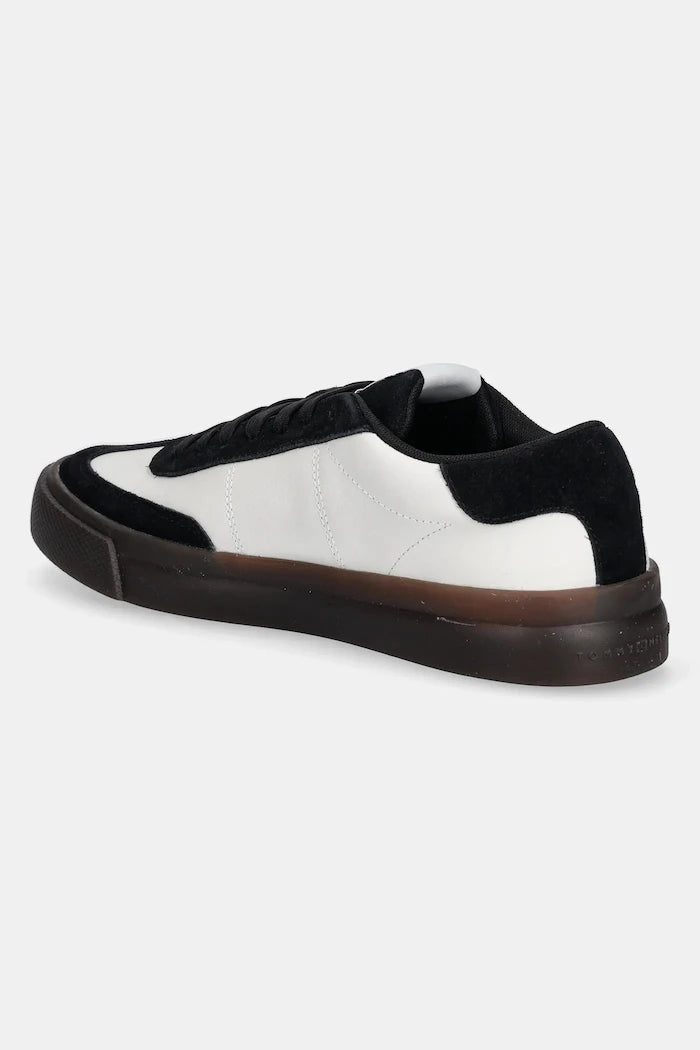 Кожени маратонки Tommy Hilfiger TH CUPSET SUMMER LTH