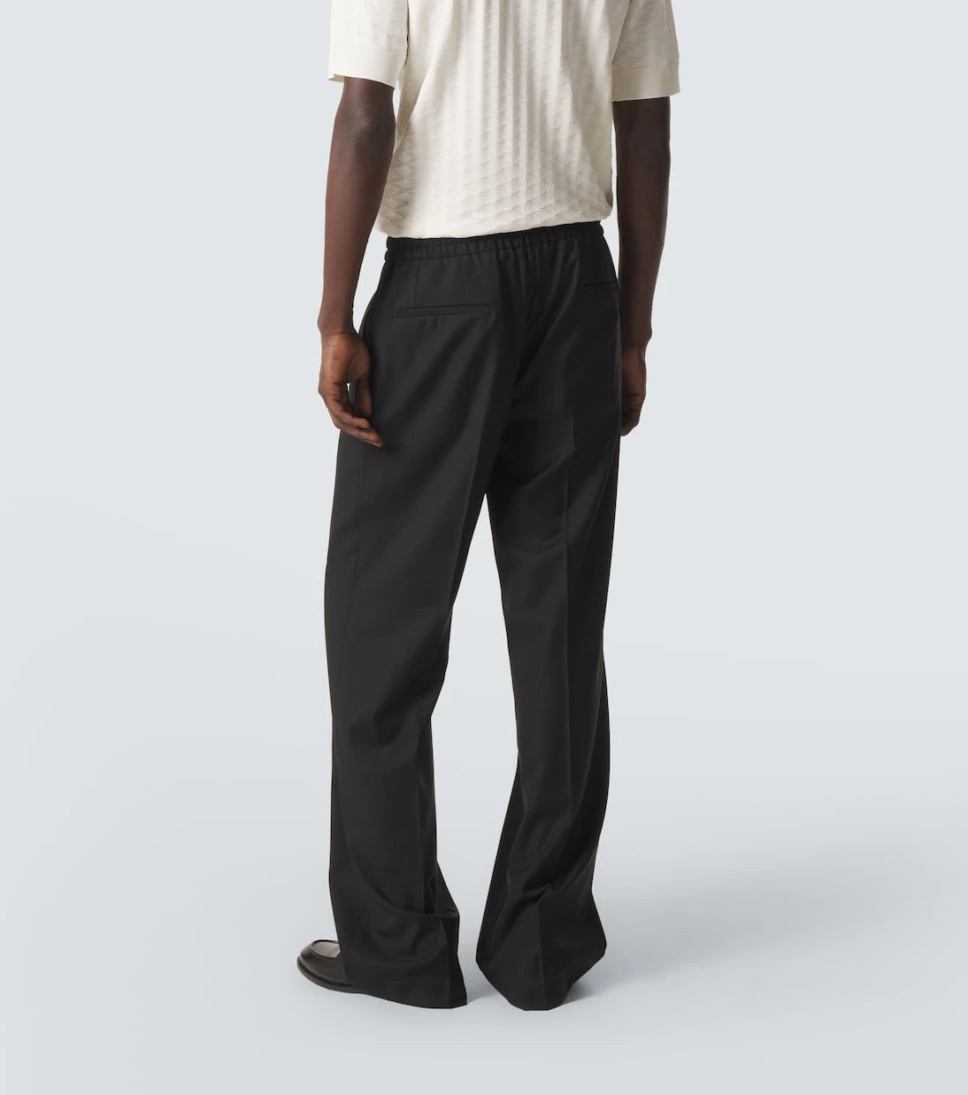 Dolce&Gabbana - Virgin wool twill wide-leg pants