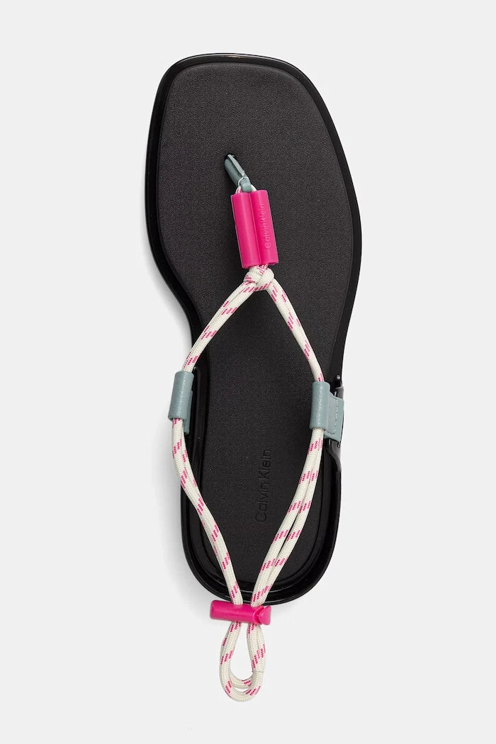 Calvin Klein сандали дамски BEACH SANDAL ROPE PU 2