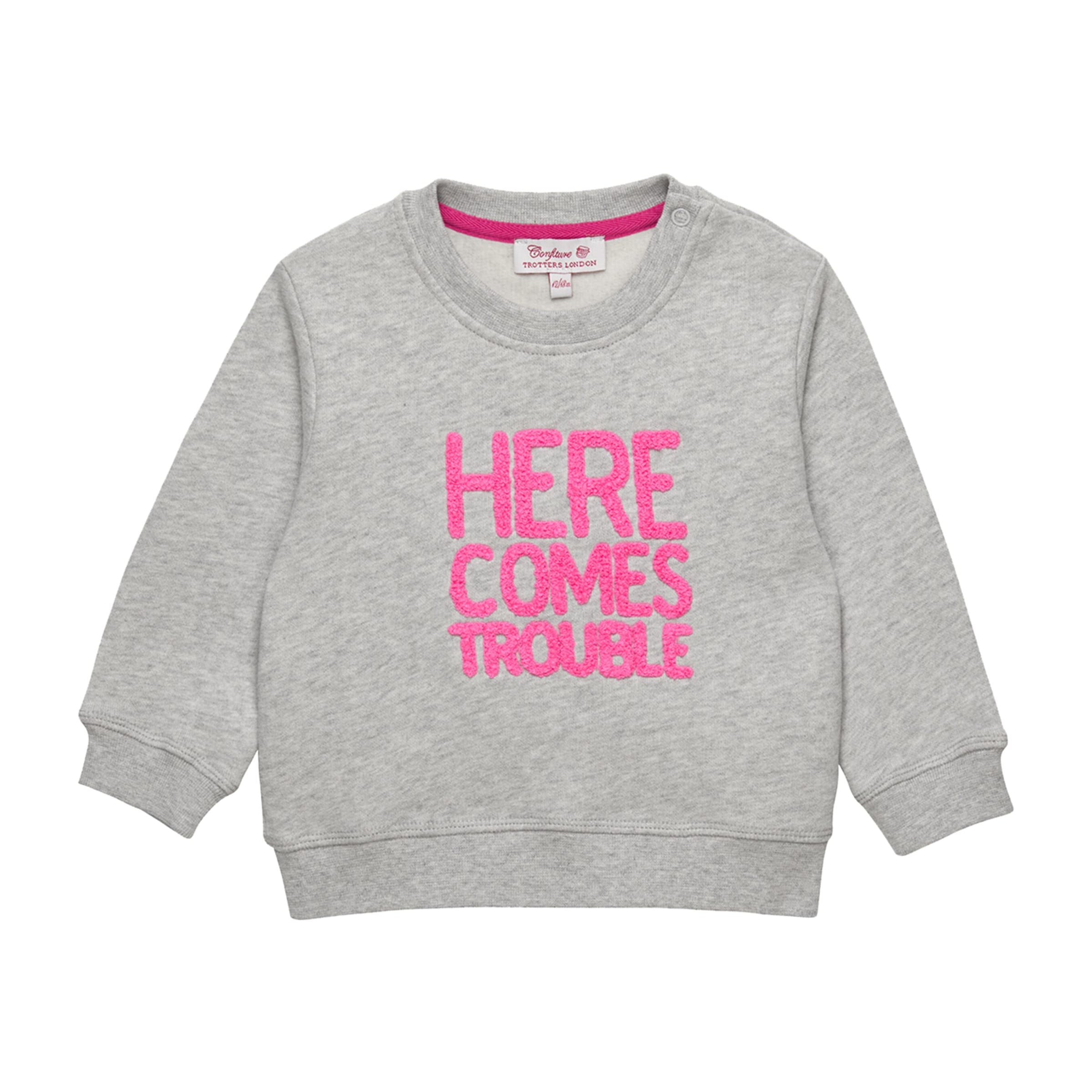 Here Comes Trouble Sweatshirt (3-24 Months)