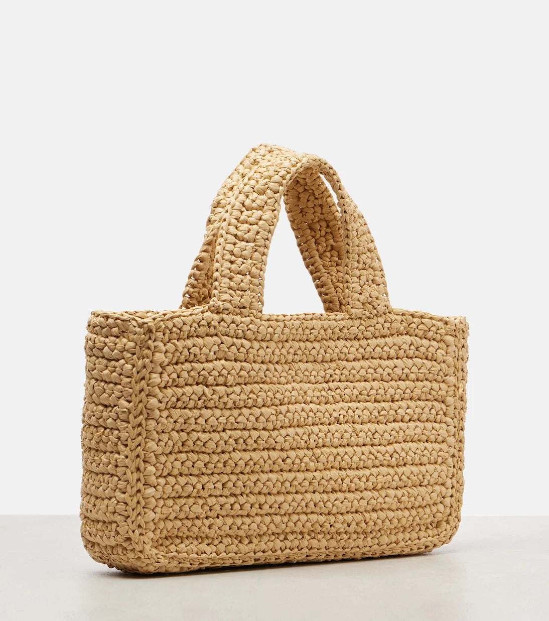 Valentino Garavani - Viva Superstar Small raffia tote bag