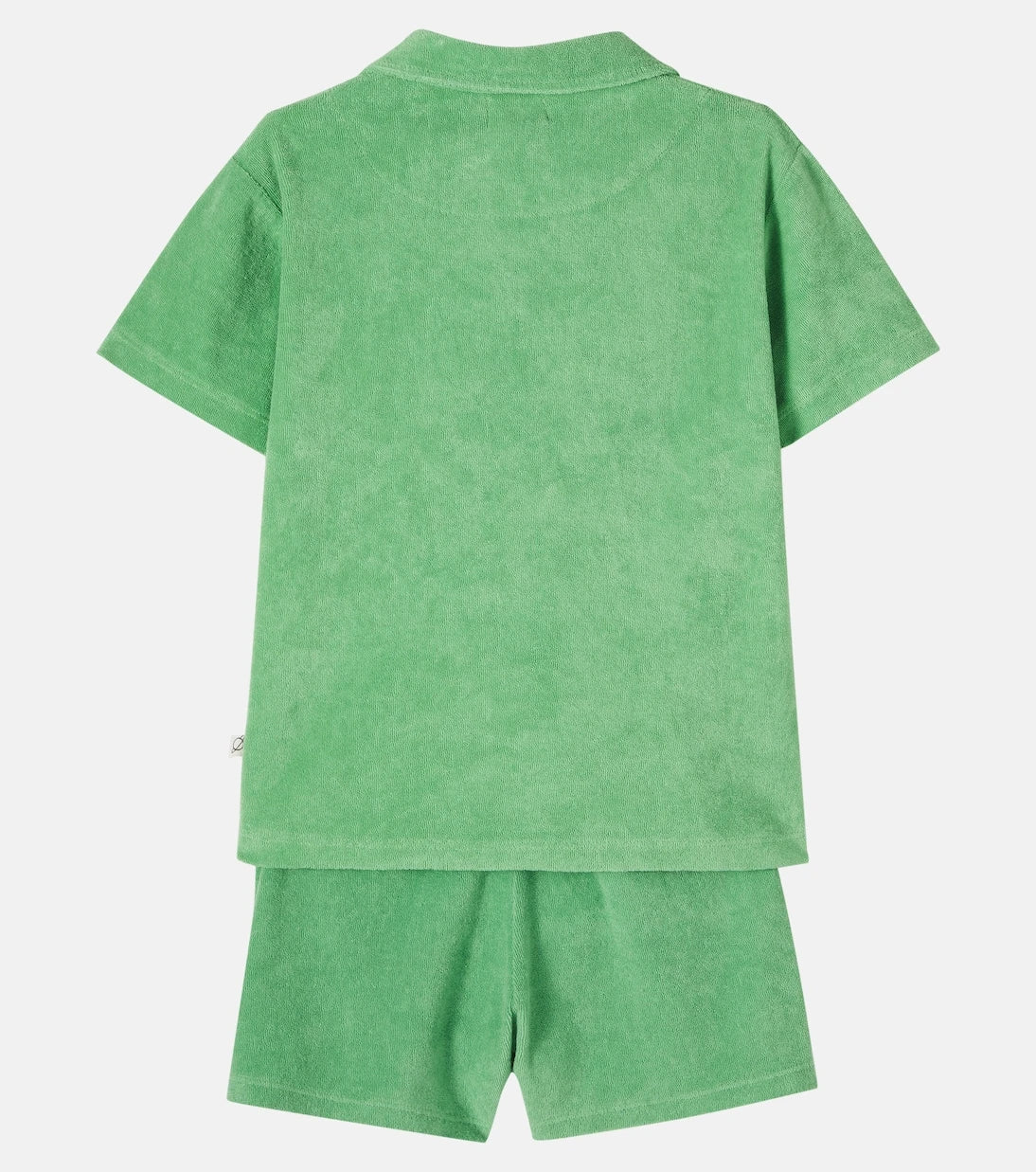 Cozmo - Mael terry polo shirt and shorts set
