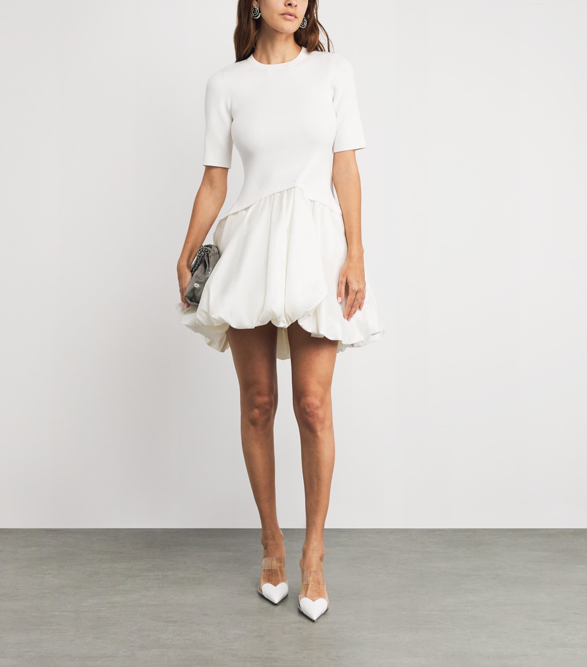 Ivory Kenny Bubble Mini Dress