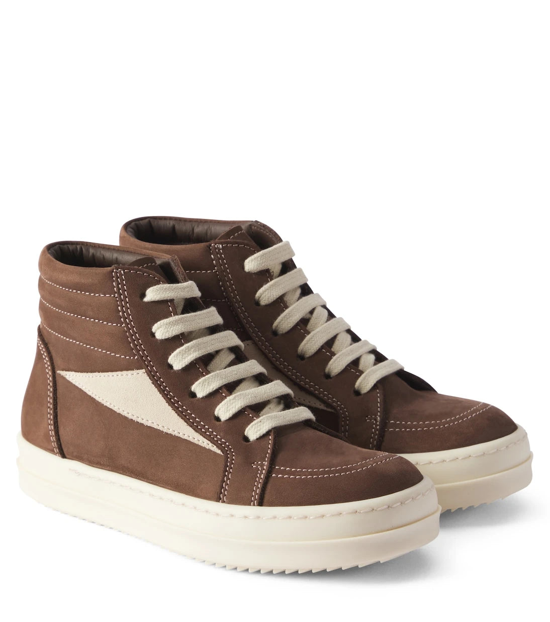 Rick Owens Kids - Vintage leather high-top sneakers