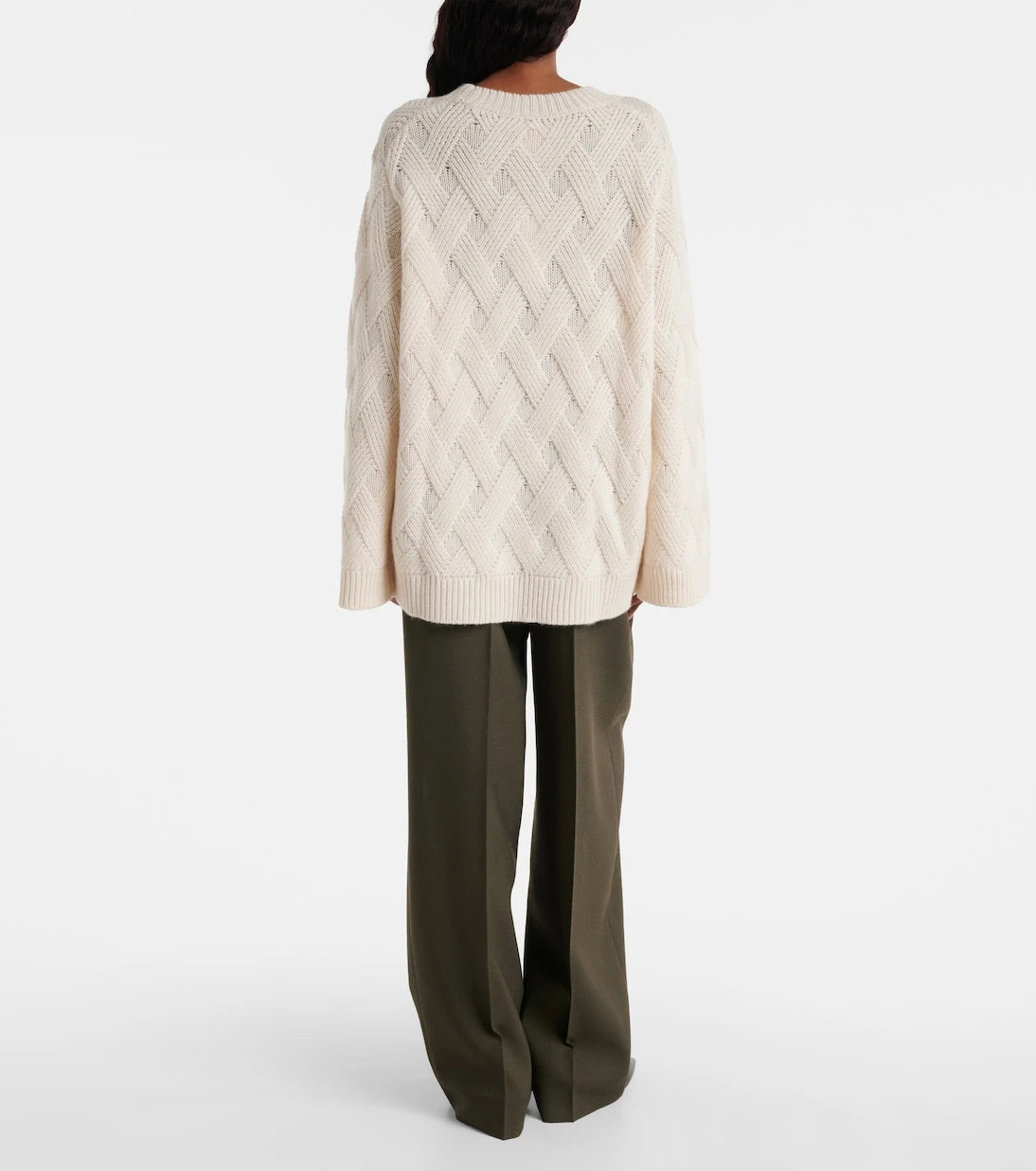 Jardin des Orangers - Oversized wool and cashmere sweater