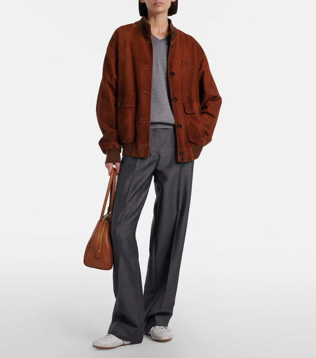 Miu Miu - Beau Large leather shoulder bag