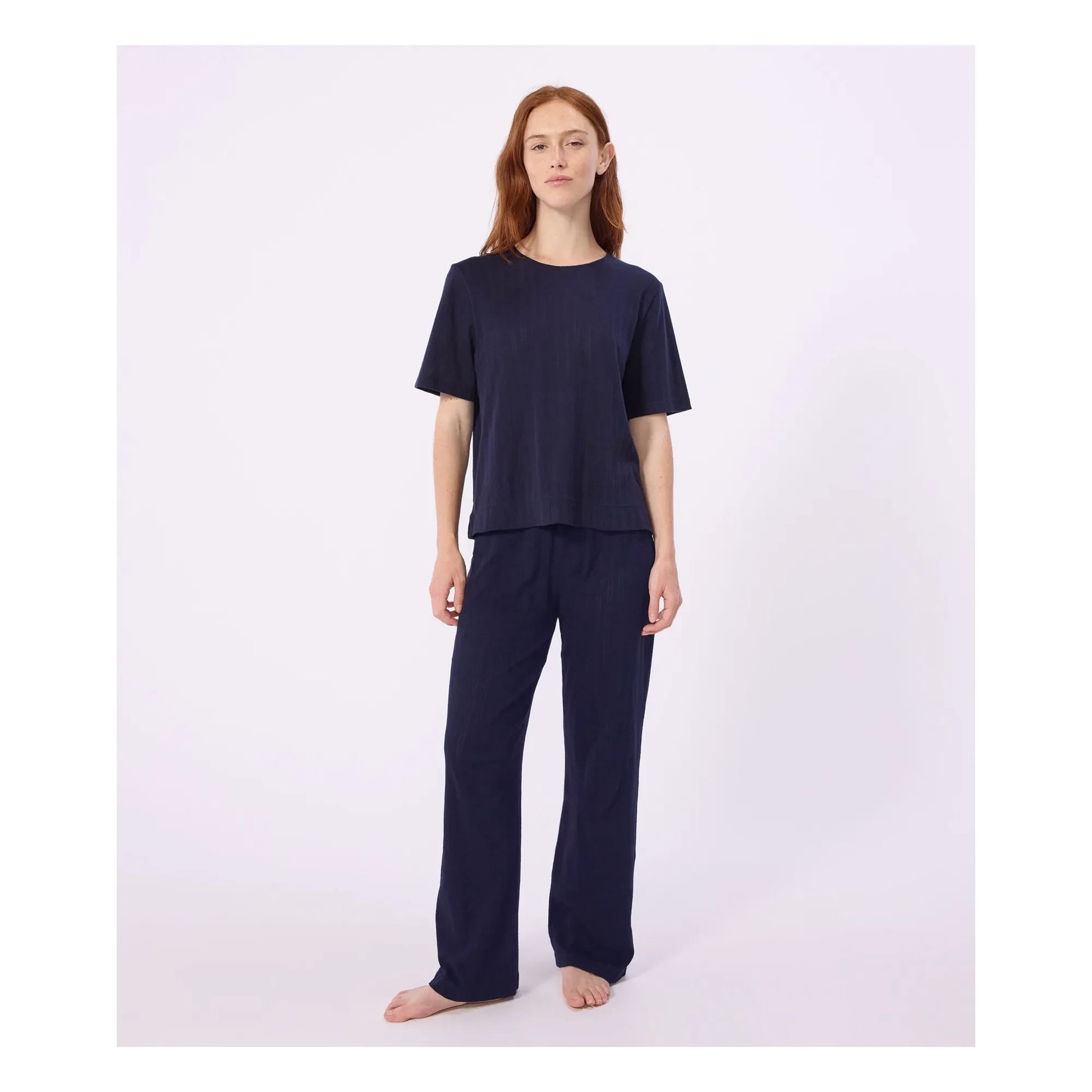 Petit Bateau - Fluid pyjamas | Navy blue