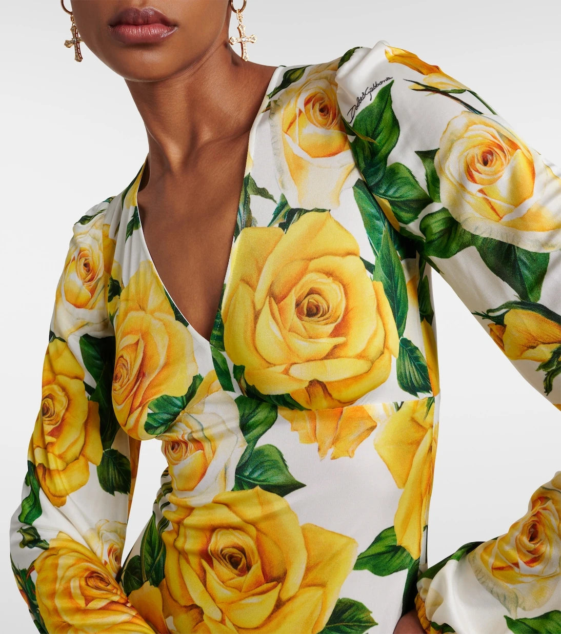 Dolce&Gabbana - Floral midi dress