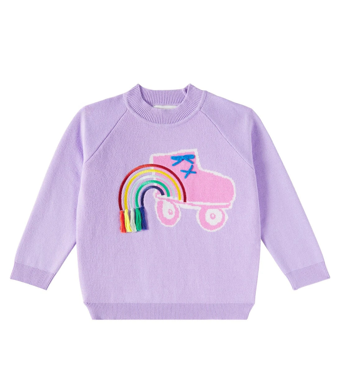 Stella McCartney Kids - Embroidered cotton jersey sweatshirt