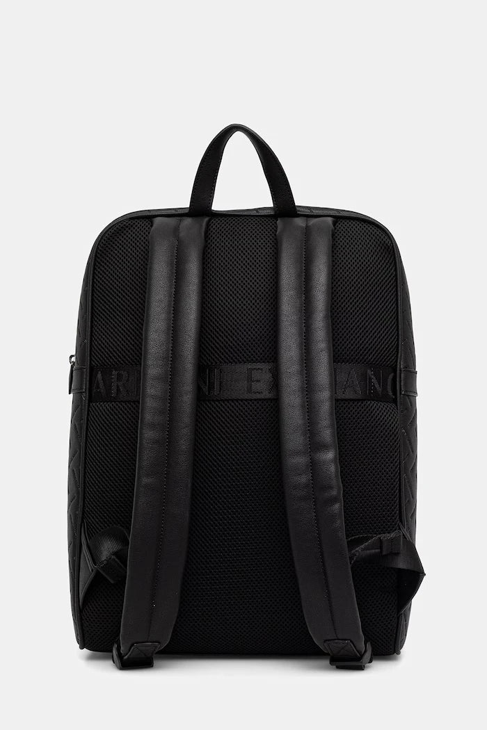 Armani Exchange Erkek Suni Deri Sırt Çantası