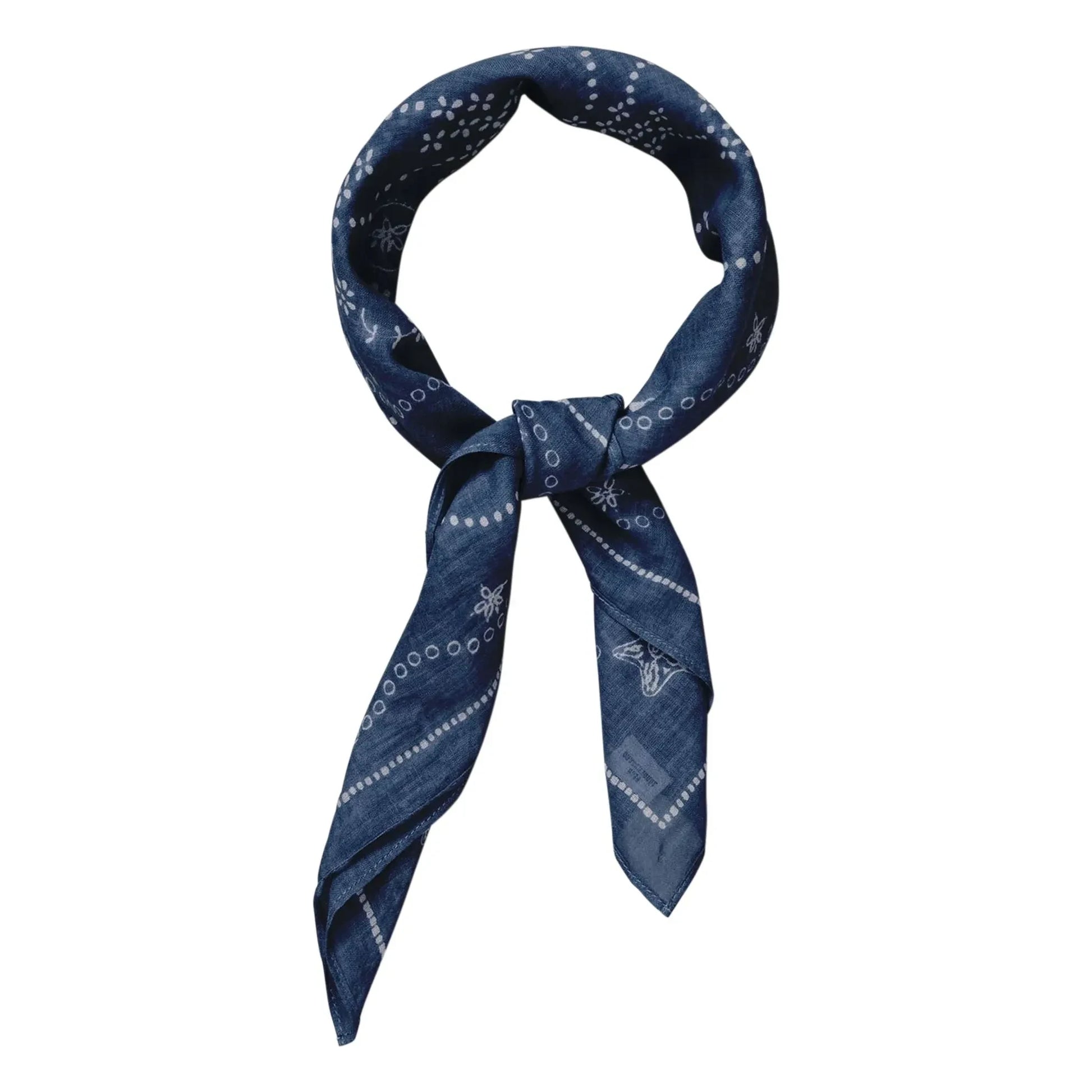 Becksöndergaard - Englishia Cotton Scarf | Navy blue