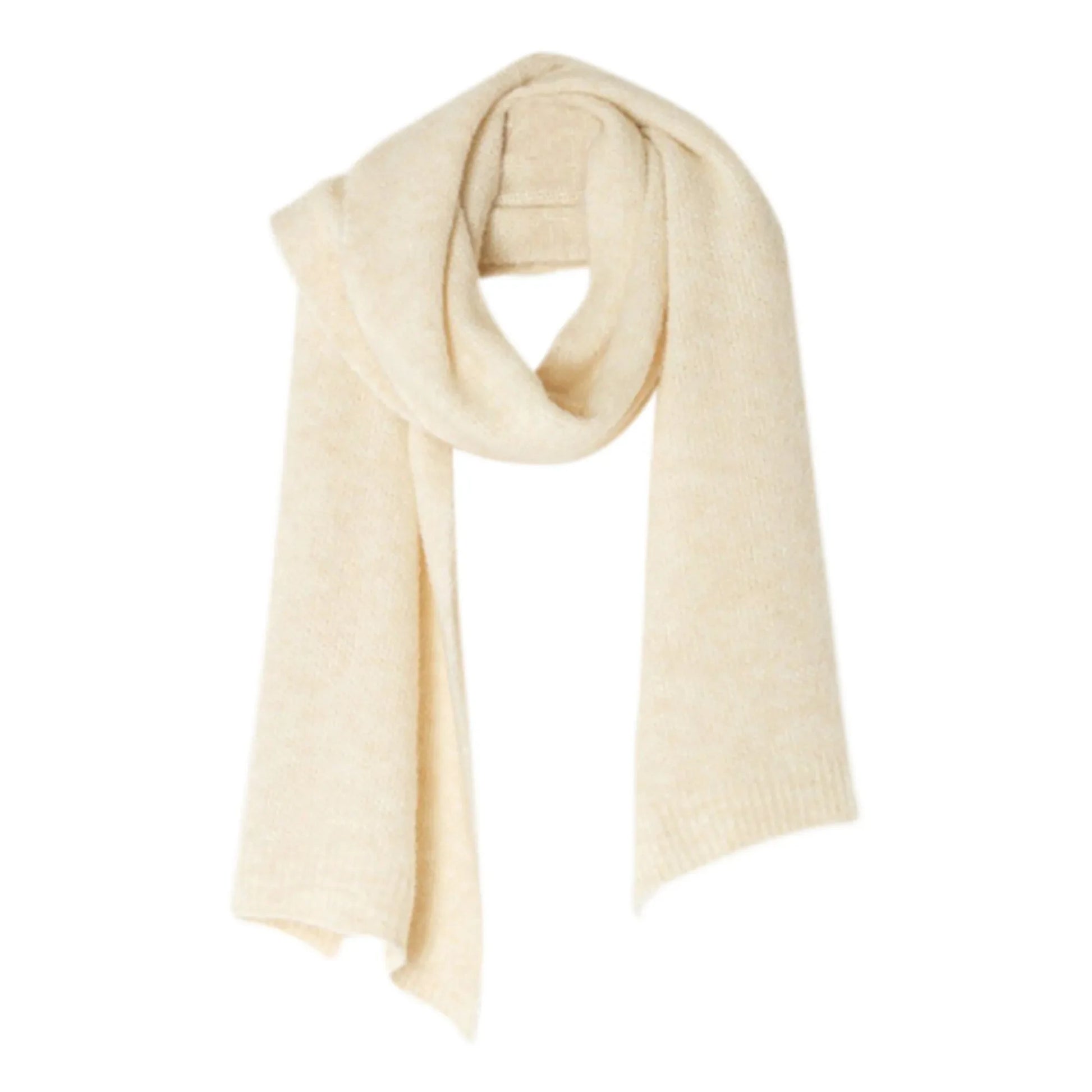 American Vintage - East Alpaca Wool Scarf | Ecru