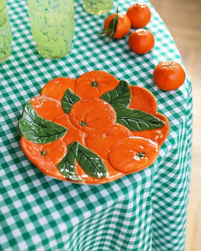 Десертна чиния &k amsterdam orange 23,5 cm