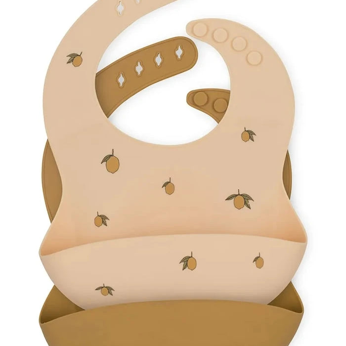 Бебешки лигавник Konges Sløjd (2 броя) SILICONE BIB