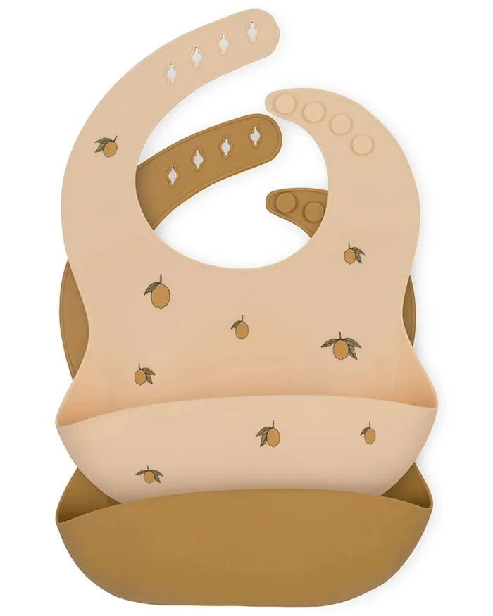 Бебешки лигавник Konges Sløjd (2 броя) SILICONE BIB