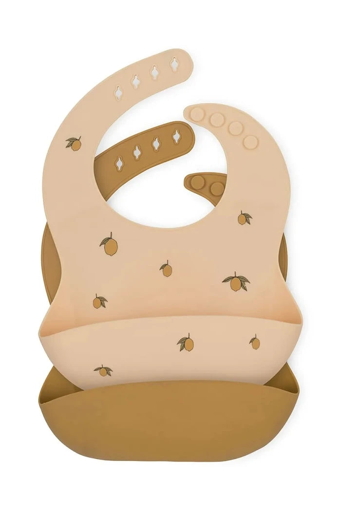 Бебешки лигавник Konges Sløjd (2 броя) SILICONE BIB