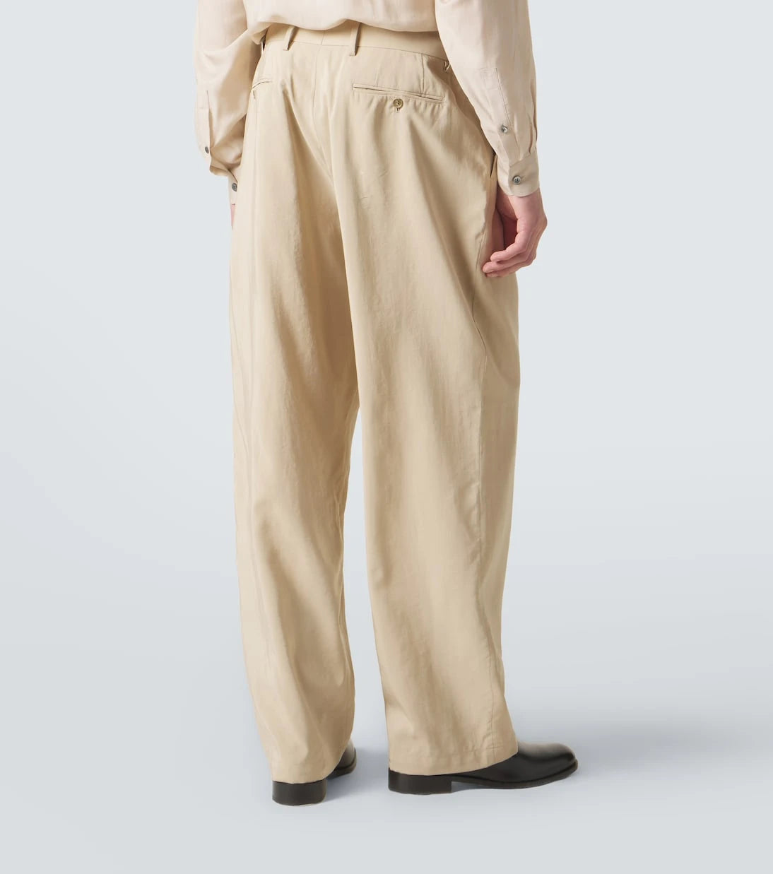 Giorgio Armani - Archivio silk-blend straight pants