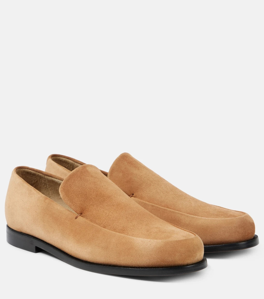 Khaite - Alessio süet loafer ayakkabı